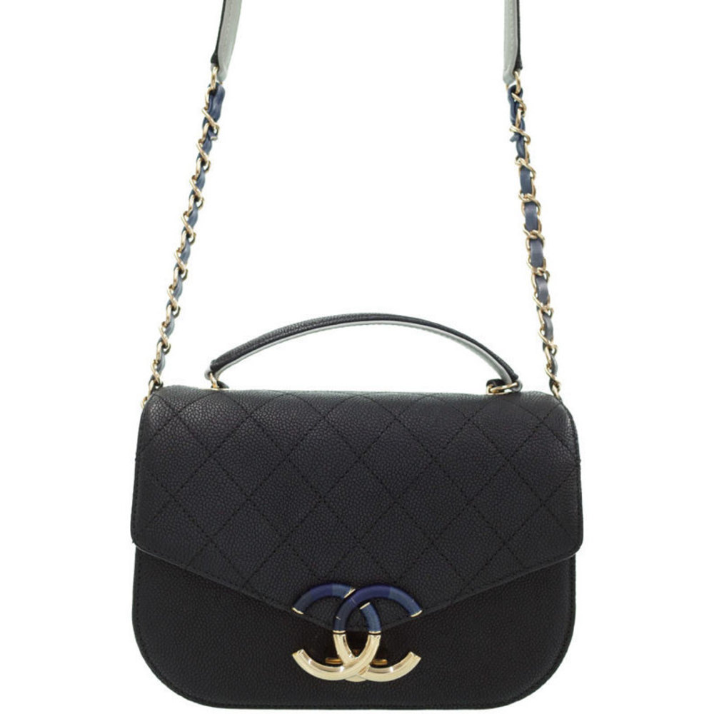 Chanel Coco Mark Top Handle Flap Bag